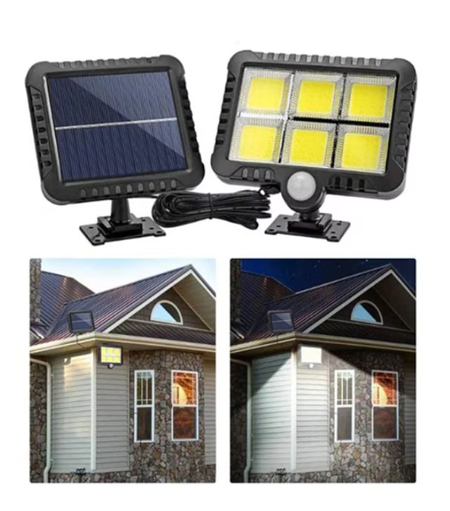 Set 2 lampi solare cu senzor