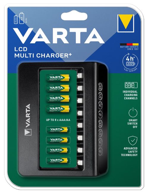 Incarcator Acumulatori Varta LCD Multi Charger+ 57681