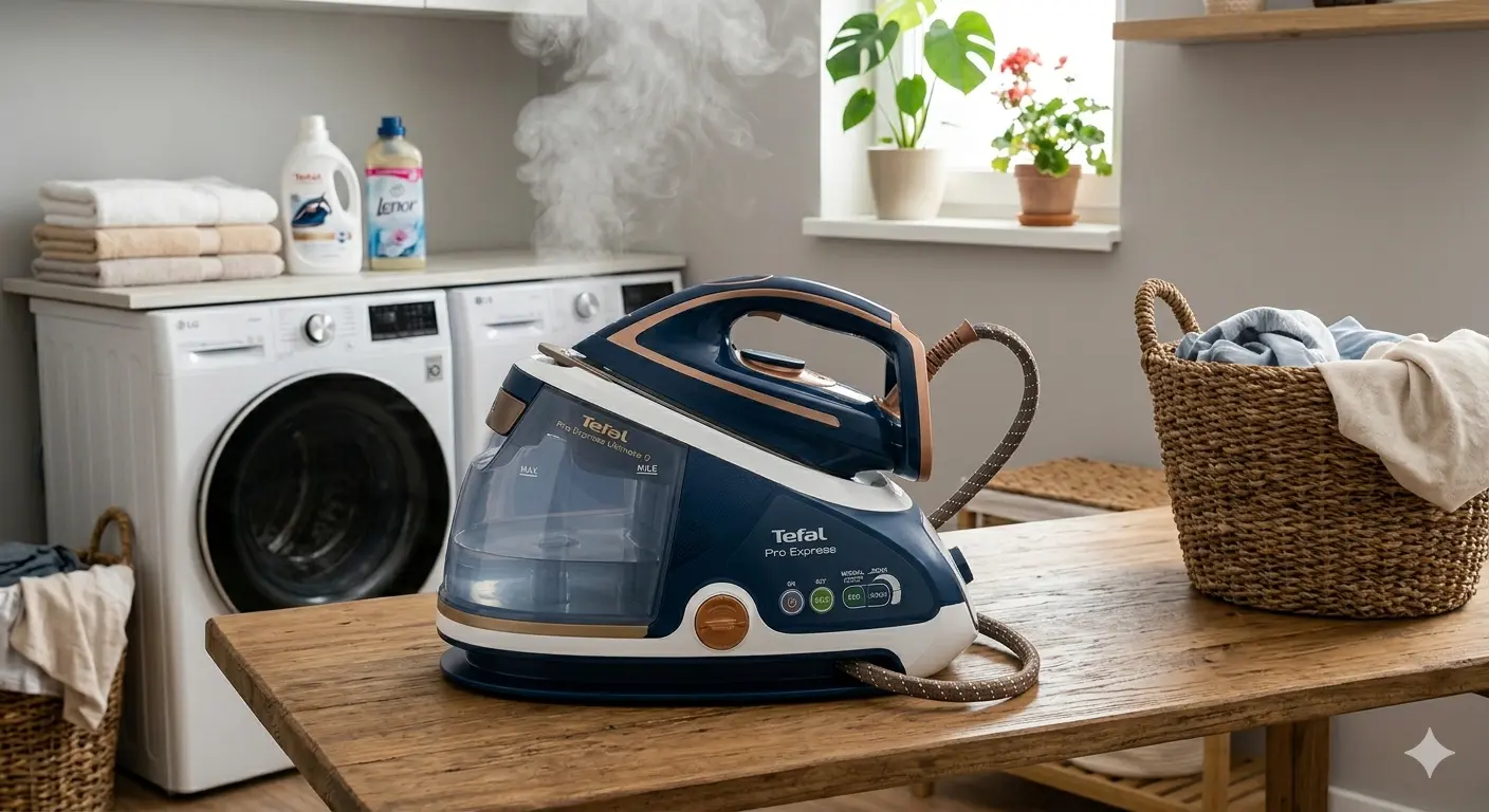 statie de calcat rufe cu aburi