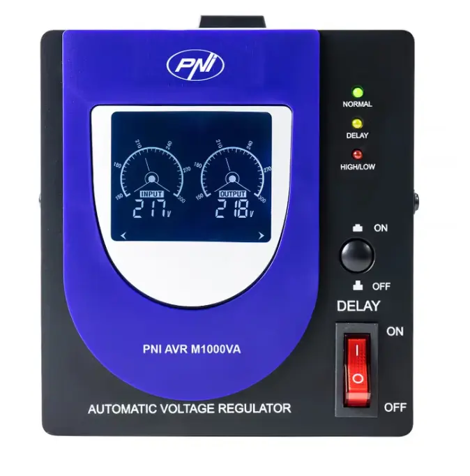Stabilizator de tensiune cu releu PNI-M1000VA, 1000VA / 600W