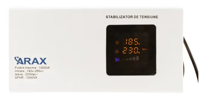 Stabilizator tensiune cu releu slim montare pe perete 1000VA